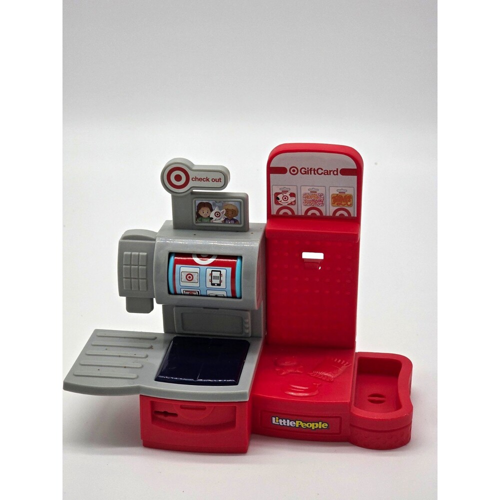 Fisher-Price Little People Target Checkout Cash Register Playset HXX97